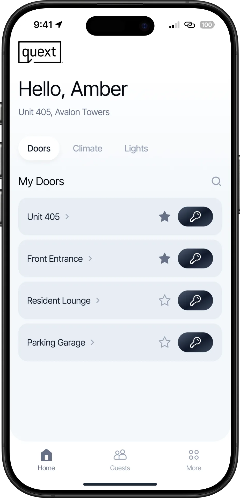 Modern Resident Experience | OneQuext Smart Community App | Quext
