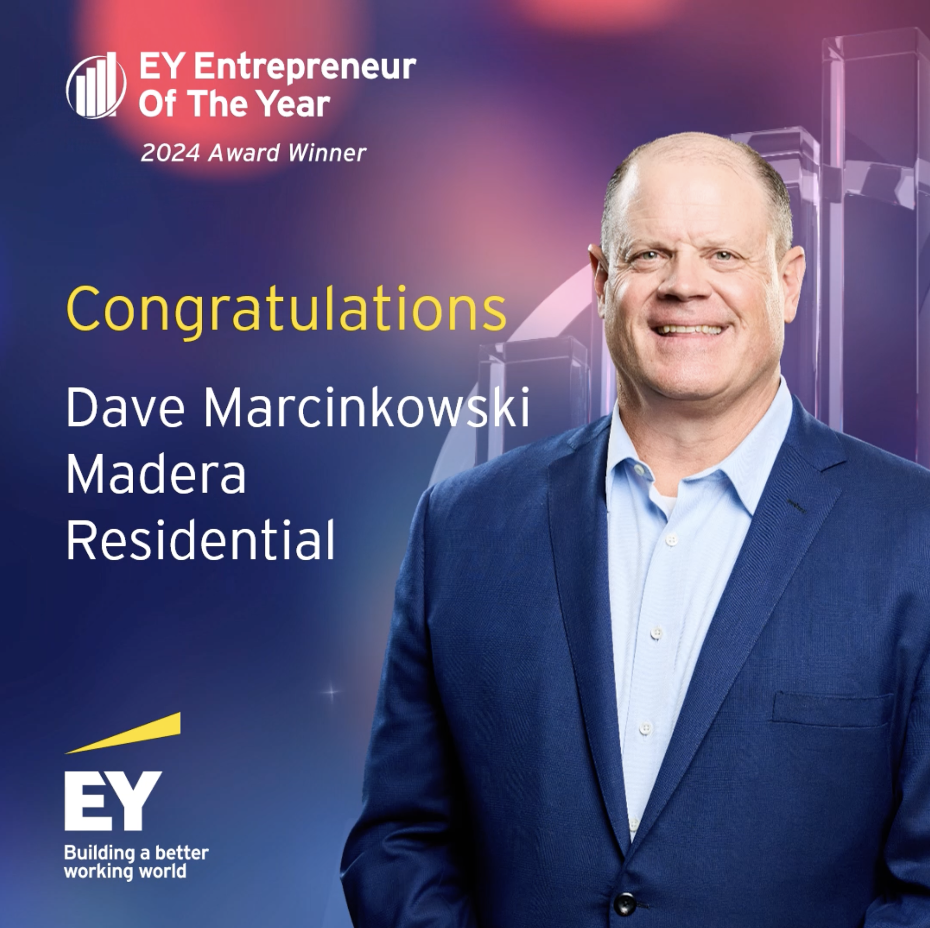 Dave Marcinkowski Wins 2024 Southwest Entrepreneur Award