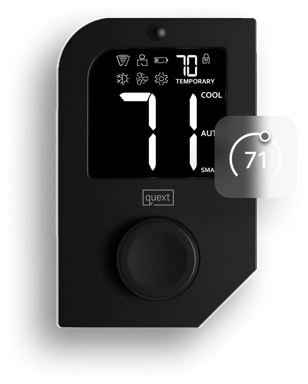 Quext thermostat